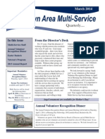 Quarterly Newsletter March 2014