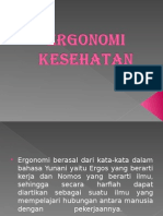 Power Point Ergonomi Kesehatan