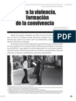 13 Mena, M.I., Ramirez, M.T. (2003) .Contra La Violencia, La Formación de La Convivencia. Reflexiones Pedagógicas, N°19 PDF