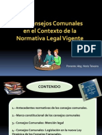 Capacitacion de La Ley Organica de Los Consejos Comunales