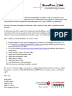 CPR ACLS Study Guide