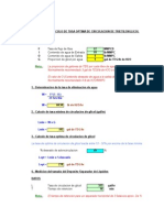 Calculo de Tasa Optima de Glicol