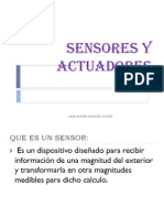 Sensores y Actuadores