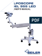 Colposcope Model 955 Led: Owner'S Manual