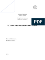 El Otro y Discurso Capitalista - José Barrionuevo y Hugo Loureiro