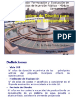 5.0 Periodo Optimo de Diseño