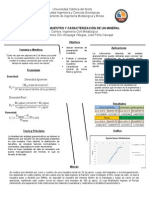 Metodos de Muestreo y Caracterizacion de Un Mineral