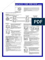 Reloj Casio qw4380 PDF