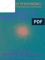 First Three Minutes - A Modern View of The Origin of The Universe, The - S. Weinberg