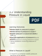 3.2 Understanding Pressure in Liquid: Chapter 3 Forces and Pressure