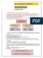 CHAPITRE 2 - 21 - Les Caractéristiques de L'emploi en France (2de) (2011-2012)