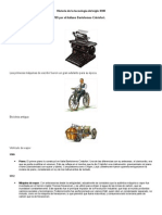 Historia de La Tecnología Del Siglo XVIII Trabajo de Tamara (Digitacion)
