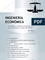 Ingeniería Económica Unidad 1