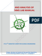 Daa Lab Manual