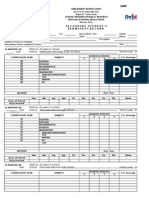 Form 137 Blank