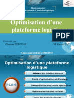 Optimisation D'une Plate Forme Logistique Shaymaa