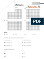 Cuaderno de Ejercicios de Matemáticas de Primer Año de Nivel Secundaria o Media 4