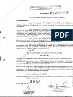 Decreto 2056-2008 Reglamento de Las Mesas de Entradas y Salidas de La Administracion Publica Provincial