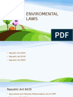 Enviromental Laws