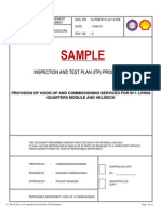 3.0 Inspection & Test Plan