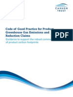 Code of Good Practice For Product Greenhouse