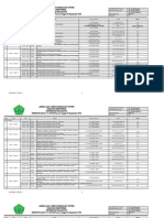 Jadwal SMT 5, Ta. 2013 - 2014-1