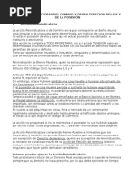 Acciones Protectoras Del Dominio y Demas Derechos Reales y de La Posesión - Semestral Civil4 2s 2014 - 2