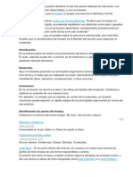 Las Partes Del Ensayo Pueden Dividirse en Las Tres Partes Clásicas de Todo Texto