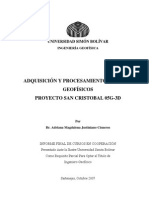 Tesis Adquisición y Procesamiento de Datos Geofísicos