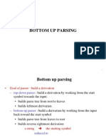 Bottom Up Parsing