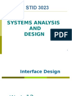 STID 3023: Systems Analysis AND Design