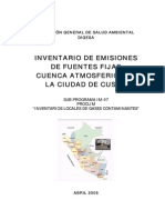 Informe Inventario Cusco