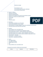 Principais Instrumentos Utilizados em Cirurgia