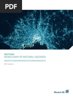 Nathan World Map of Natural Hazards