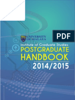 Handbook University Malaya