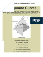 Compound and Reversed Curves