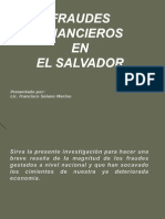 Fraudes Financieros en Elsalvador