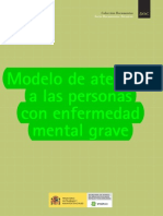 Modelo de Atencion A Las Personas Con Enfrmedad Mental Grave