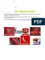 Business Plan Example Sports Cafe