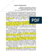 TEXTO 1 - Educação para A Democracia - Lindolfo Martelli