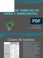 Clases de Tarjetas de Video