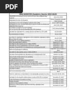 Academic Calender 2013 2014