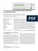 González-Fernández 2012 Thermal Pretreatment To Improve Methane Production