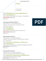 Kenya List of Licensed Microfinance Banks