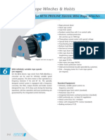 Options For BETA PROLINE Electric Wire Rope Winches