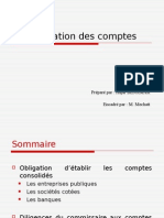 Consolidation Des Comptes