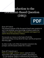 Introduction To The DBQ