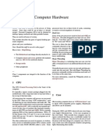 Computer Hardware: Intel AMD Dual Core