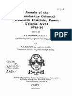 Annals of The Bhandarkar Oriental Research Society Vol. 14, 1935-36