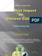 01 - Buddhist Impact On Chinese Culture - An Outline